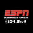 Northwest Florida's Sports Talk leader. Listen on 104.3 in Panama City, 101.9 Port St Joe, 102.1 Marianna, online & the ESPN NWFL app or https://t.co/i0icGsOEyf.