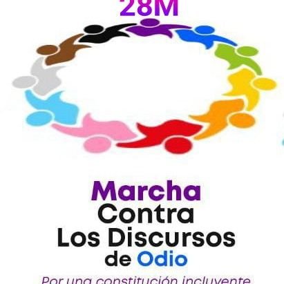 ¡Marcha Contra los Discursos de Odio! 
🗓️ 28 Marzo 2022. 
📍 #CDMX

¡Alto a los Discursos de Odio! 🏳️‍🌈
Hasta que la #Dignidad se haga #Costumbre 💜💚💖