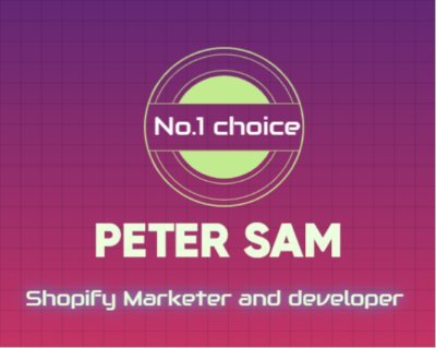 Am a professional and expert in Shopify Certified Expert with over 5 years of proven experience in Shopify Development, and Marketing.