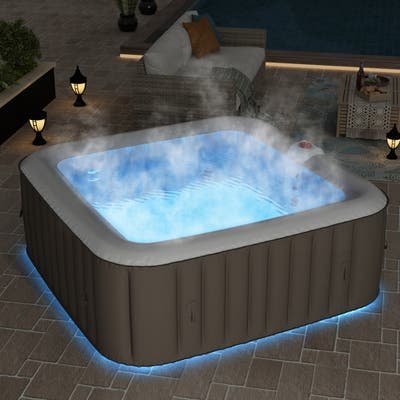 elder millenials discussing tech, chill vibes only

a hot tub in the metaverse