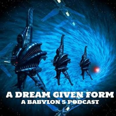 A podcast devoted to #Babylon5 only on @we_madethis, hosted by @BazGreenland & @Luke_Winch. The year is 2024. The name of the podcast is A Dream Given Form.