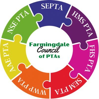 Official twitter for The Farmingdale Council of PTAs. 7 units working together for the education and well-being of every child.