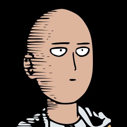 Juste un chauve avec un corps éclaté, rien a voir avec Saitama.