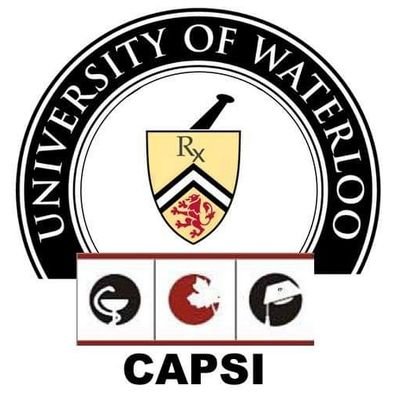 The official twitter page for the University of Waterloo Chapter of the Canadian Association of Pharmacy Students and Interns