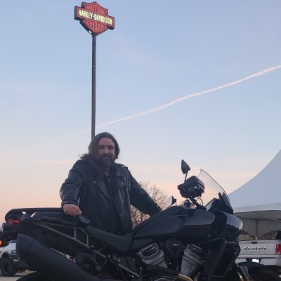 rogue adventure motorcycle rider - 
H-D Pan America owner & H-D dealership service guy - 
former student journalist, politics and history nerd