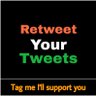 Retweet_tweets6's profile picture. Retweet Your Tweet | Tag Me |
I will Support You 😊 |  Support Us Get Back ♥️ 
#stufflistingsarmy