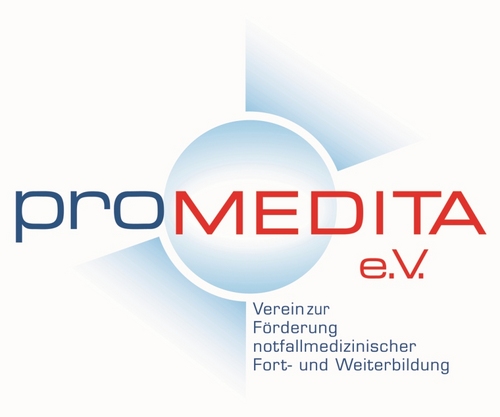 proMEDITA gem. e.V. ist ein von erfahrenen Ärzten geleiteter Verein, der notfallmedizinisches Wissen zur Verfügung stellt, verbreitet und vermehrt.