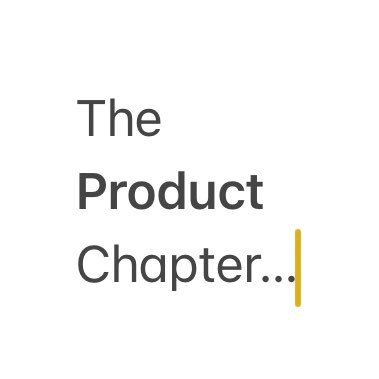 The Product Chapter 🏴 Profile