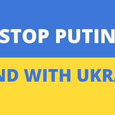 https://t.co/K716BJSdMt Stop Putin - Stand With Ukraine
