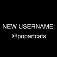 NEW USERNAME(@popartcatsnft) 's Twitter Profileg