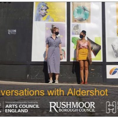 Arts project run by @susanBmerrick and the #CWA collaboration group, sharing stories of lockdown from our town #conversationswithaldershot