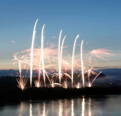 Rainbow Fireworks