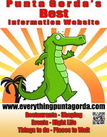 Information on local restaurants, hotels, food, fun, places to shop, things to do, best places to stay, and entertainment while visiting Punta Gorda, Florida.