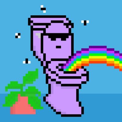 CrypToilets's profile picture. 3,333 CrypToilets flushing down the ETH blockchain 🚽 Donating 5% to clean water, 1/1 Auctions, Artist Collabs! (MINT IS OPEN 0.03 ETH)