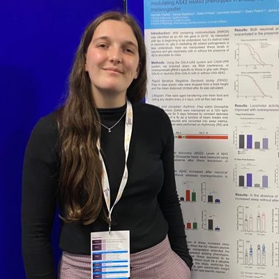 PhD student at Cardiff University UK DRI researching Alzheimer’s Disease genetics using Drosophila 🧠🪰