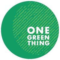 OneGreenThing(@onegreenthing) 's Twitter Profile Photo