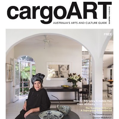 Australia's Arts & Culture Guide.
Music, Books, Art, Theatre, Film, Food, Travel.
Online, and in print quarterly.
cargoartmagazine@gmail.com