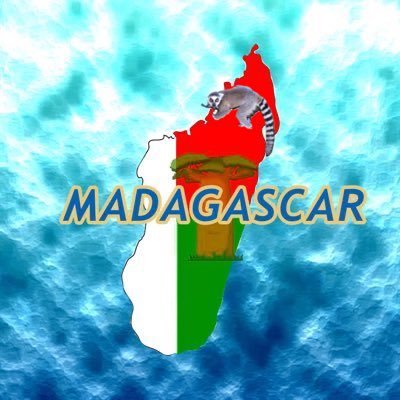 アフリカ大陸の南東沖、インド洋に位置する世界で4番目に大きい島マダガスカル。このアカウントはマダガスカルで使われているマダガスカル語（マラガシ語）学習用botです。文法・ 表記・発音は中央高地のメリナ方言を土台とする標準語準拠。