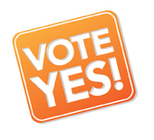 Starting October 19th, Remember to vote yes.