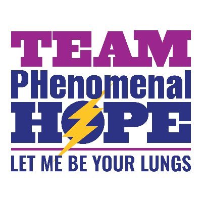 Racing to make a difference in the lives of those with pulmonary hypertension. #LetMeBeYourLungs