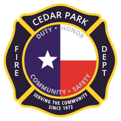 Official Twitter account for Cedar Park FD | Not monitored 24/7 | Emergencies 911 | Non-emergencies (512) 260-4600 | Social Media Terms: https://t.co/bTIKtpn7Bl