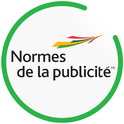 Normes de la publicté est l’organisme national d’autoréglementation de la publicité. Soumettre vos plaintes ici : https://t.co/mupNwOoUWK EN: @AdStandardsCan