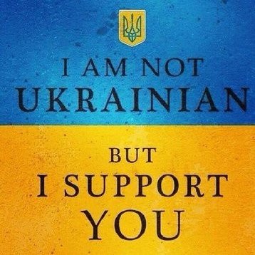 Retired social worker who is heartbroken by what is happening in Ukraine the homeland of so many friends. 💔