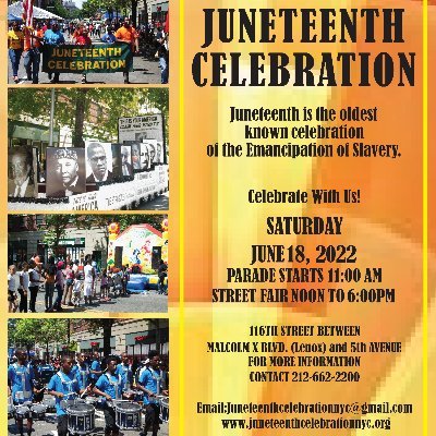 Juneteenth_NYC's profile picture. Juneteenth Celebration NYC 2022