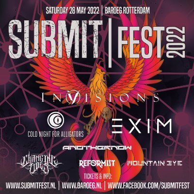 Submit Fest is the indoor festival in Rotterdam with the best 'up and coming' metal acts from the International, National and local scene.