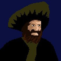 I have a beard retweet and sail the pixel seas. follow for retweets.
Occasionally I'll make bad pixel art.