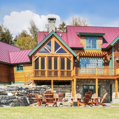 Full service Timber and Log home packages.