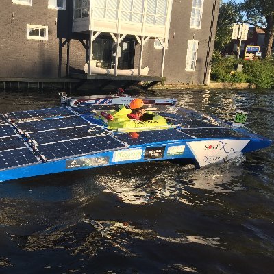 Solex University of Exeter Solar Boat Project World Record Channel Crossing Attempt