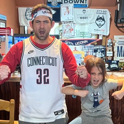 UConn Men's Basketball Super Fan. Girl Dad. #ThisIsUConn