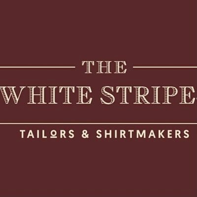 white stripes logo