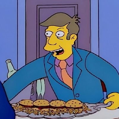 I hope you're ready for mouthwatering hamburgers!
_ _ This account highlights Steamed Hams edits! _ _ Not associated with Disney nor The Simpsons staff