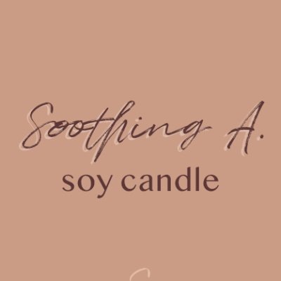 small business | founder anais | 100% vegan soy wax | hand poured | IG: soothinga | DM for custom orders | delivery in SJ