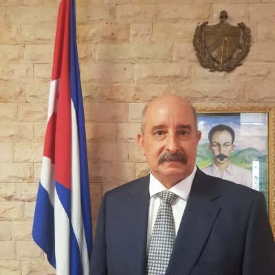 JorgeLefebre's profile picture. Embajador de la República de #Cuba en la República Islámica de Irán
@CubaMINREX