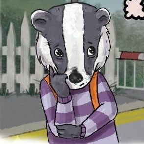 Arlo is a young badger with a love for all things railway!