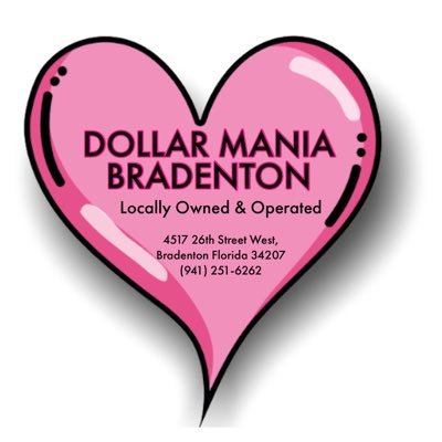 After 7 wonderful and fruitful years, Dollar Mania in Bradenton Florida will be closing all doors. We hope you stop by and take advantage of our savings.
