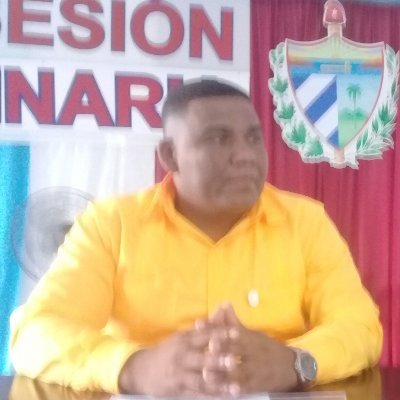 Presidente Asamblea Municipal del Poder Popular Amancio.
