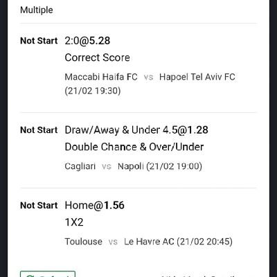 Dm for legit fixed and sure game ♦️ .... No loss in the game our service is payment after winning.
100% winning is our aim and focus.