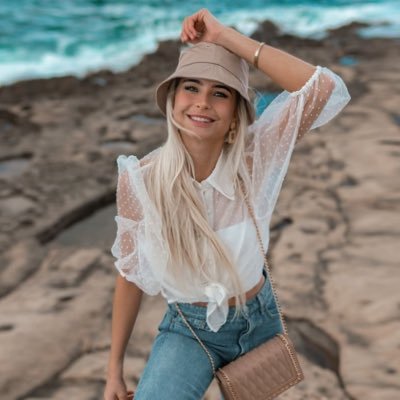 EmilyMila8's profile picture. Shopping swimsuit reading walking talking