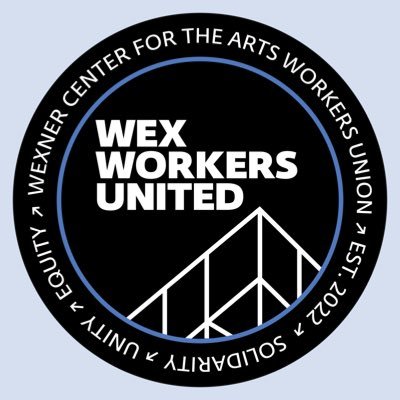 Proudly representing the workers at the Wexner Center for the Arts ❤️‍🔥