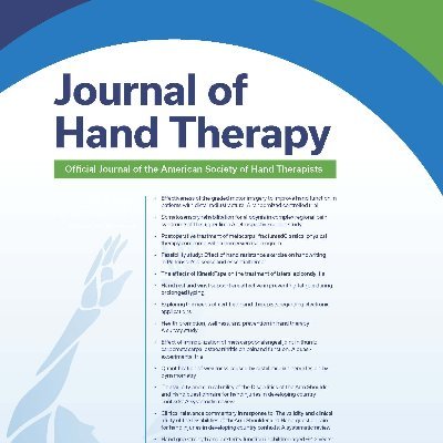 Official journal of the American Society of Hand Therapists, designed for hand therapists, OTs, PTs and other hand and upper extremity specialists