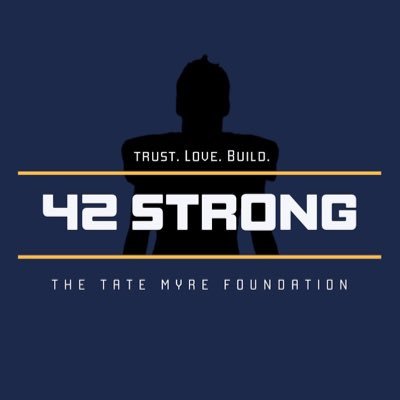 42 Strong is dedicated to continuing the legacy of athleticism, community spirit, excellence, and leadership that Tate Myre displayed during his life