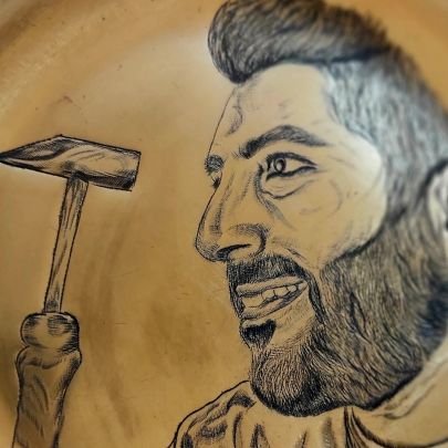 I am an engraving https://t.co/ulLmDxW7dC project is to engrave a thousand celebrities on circular brass-shaped plates.
https://t.co/7jcfaw05mh