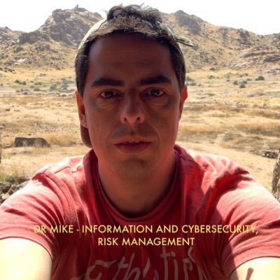 Cyber_DrMike's profile picture. cybersecurity professional and archaeologist