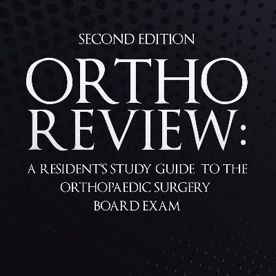 Comprehensive Ortho Review
- OITE, FRCS, ABOS, exit exams  
#orthotwitter

https://t.co/wHUz2i2mhm…
https://t.co/mpLMDtwZ9Q…
https://t.co/g9VIUcykiM…