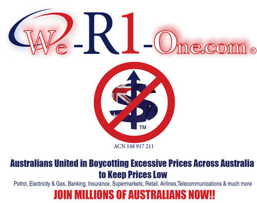 WRLDWIDE -$AVE THOUSANDS ON EVERY DAY BILLS: UNITE 4FREE - 2Ceate REAL COMPETITION & LAW REFORM, Boycott excessive prces 2keep prices LOW, We R1, Ru1? RETWEET