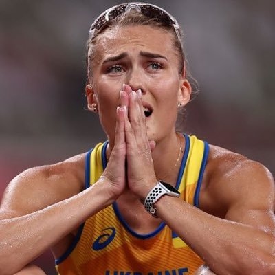 Ukrainian track and field athlete 💙💛